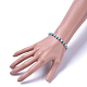Natürliche Hemimorphit Stretch Armbänder BJEW-JB04493-02-3