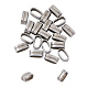 UNICRAFTALE 20pcs Oval Slide Charms 304 Stainless Steel Slide Charms Oval Pendant Charm 4.5x10mm Large Hole Leather Cord Slider Loose Beads for Bracelets Necklace Jewelry Making STAS-UN0005-41-3
