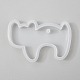 Stampi in silicone per ciondolo a forma di gatto fai da te di halloween DIY-P006-46-1