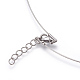 (vente d'usine de fêtes de bijoux) 304 boucles d'oreilles en acier inoxydable et colliers pendentifs ensembles de bijoux SJEW-L135-04P-4