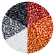 Superfindings 4800pcs 6 colores pe diy melty beads fusible abalorios recambios DIY-FH0002-55-1