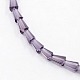 Cone Crystal Glass Beads Strands GLAA-F023-B06-1
