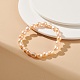 Braccialetto elastico con perline di perle naturali da donna BJEW-JB08868-05-4