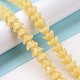 Opaque Glass Beads Strands LAMP-H061-01A-03-2
