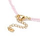 Conjunto de collares con colgante de estrella y luna para mujeres adolescentes NJEW-JN03738-05-10