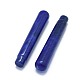 Cuentas de vidrio de piedra de sandía azul sintético G-G795-03-02C-2