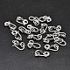 925 Thailand Sterling Silver S-Hook Clasps STER-F014-03-2