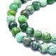 Perles de variscite naturelles G-F715-109A-3