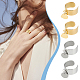 Набор для изготовления кольца-манжеты unicraftale diy charm STAS-UN0051-43-6