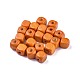 Dyed Natural Wood Beads WOOD-S617-2-LF-2