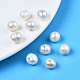 Perle coltivate d'acqua dolce perla naturale PEAR-N020-09A-5