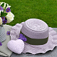 Chgcraft 12 個 12 色のゴム紐帽子バンド  帽子アクセサリー用オーバーレイ帽子バンド  ミックスカラー  40mm  内径：180mm  1pc /カラー FIND-CA0008-47-5