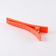 20 pcs couleur mélangée accessoires de pince à cheveux crocodile en plastique X-PHAR-R009-M-3