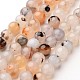Chapelets de perles d'agate naturelle G-D845-04-8mm-1