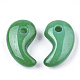 Pendentifs en jade de Malaisie naturelle&nbsp;G-S294-07I-2