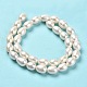 Natural Cultured Freshwater Pearl Beads Strands PEAR-E016-085-3