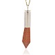 Synthetic Goldstone Pointed Big Pendants G-N0058-04-2