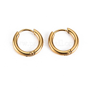 Серьги-кольца Huggie Hoop из нержавеющей стали 304 STAS-S116-270G