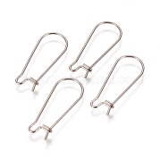 Серьги-кольца из нержавеющей стали 304 STAS-L216-22B-P