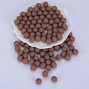 Круглые силиконовые фокусные бусины SI-JX0046A-114