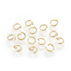 304 Stainless Steel Open Jump Rings X-STAS-P221-21A-G