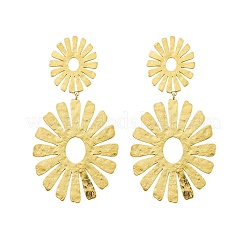 Boucles d'oreilles pendantes en acier inoxydable 304 pour femmes&nbsp;EJEW-K268-12A-G