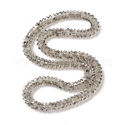 Placcare trasparente perle di vetro fili&nbsp;EGLA-L044-J