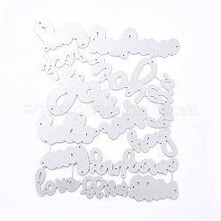 Kohlenstoffstahl Schneidwerkzeuge Schablonen&nbsp;DIY-I083-07P