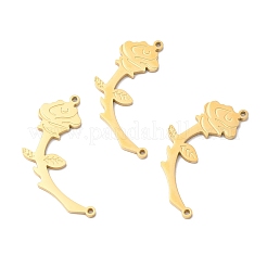 Ionenplattierung (IP) 316L chirurgischer Edelstahl-Verbindungsanhänger&nbsp;STAS-H213-46G