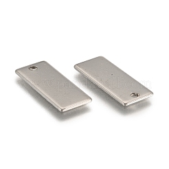 Pendentifs vierges estampés en acier inoxydable 304 résistant au ternissement&nbsp;STAS-S028-05