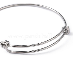Bracelet extensible réglable en acier inoxydable chirurgical 316 résistant au ternissement&nbsp;LS-MAK-M188-02