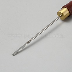 Strumento da cucire in legno con punteruolo a forma di punteruolo&nbsp;TOOL-WH0059-071A