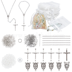 DIY Rosenkranz Armband Halskette Herstellungsset&nbsp;DIY-PH0009-85