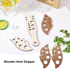 Unvollendete Holzanhänger&nbsp;WOOD-WH0026-37B-02