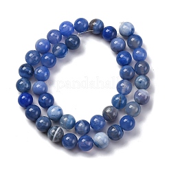 Filo di perline di agata naturale&nbsp;G-F783-I01-01