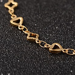 Bracelets en acier inoxydable 304&nbsp;BJEW-D397-02G