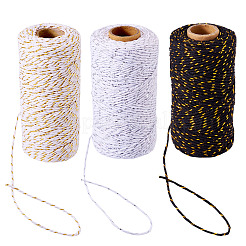 3 Rolle 3 Farben zweifarbige Baumwollfäden&nbsp;OCOR-TA0002-94
