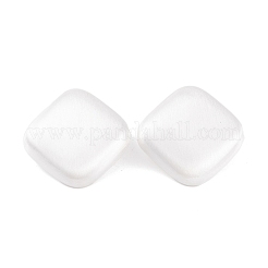 Aretes de latón con rombos para mujer&nbsp;EJEW-G391-15S