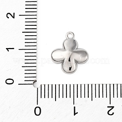 Ciondoli in ottone con pavé di zirconi chiari&nbsp;LS-KK-V016-20P