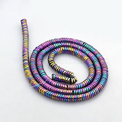 Electroplate non magnetici ematite sintetico fili di perline&nbsp;G-J216A-10
