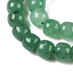 Chapelets de perles en jade blanc naturel teinté&nbsp;G-T138-S07