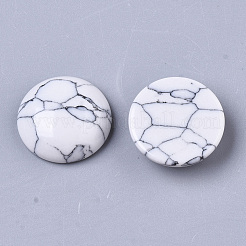 Synthetik Türkiscabochons&nbsp;TURQ-TAC0002-01-18mm