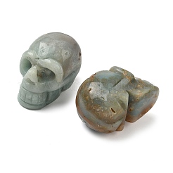 Halloween Naturblumen Amazonit Display Dekorationen&nbsp;DJEW-K015-34