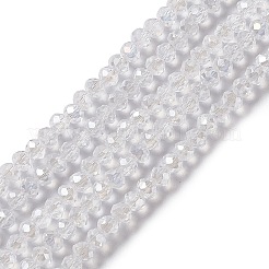Kristallglas Rondelle Perlen Stränge&nbsp;EGLA-F049C-03