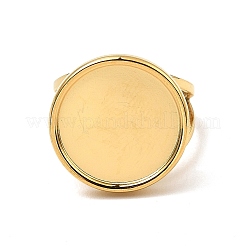 Supports de bague de coussinet de manchette ouvert en acier inoxydable 304&nbsp;X-RJEW-Z018-41G