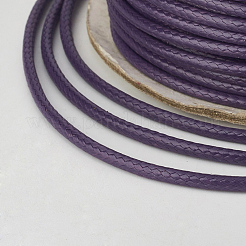 Cordón de poliéster encerado coreano ecológico&nbsp;YC-P002-1.5mm-1137