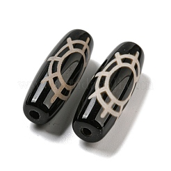 Estilo tibetano dZi abalorios hebras&nbsp;G-P526-B12