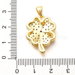 Ottone micro spianare pendenti zirconi&nbsp;KK-G519-14G-02