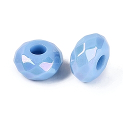 Perles européennes en acrylique opaque&nbsp;OACR-E033-23E