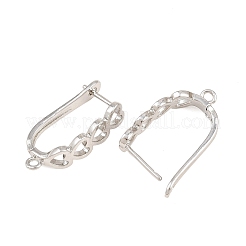 Accessoires de boucle d'oreilles en laiton&nbsp;KK-CBA5558-01P